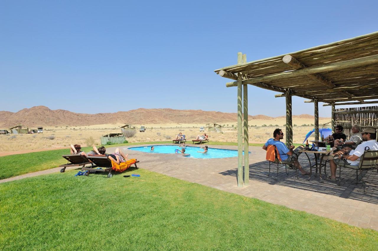 Sossus Oasis Campsite Sesriem Bagian luar foto